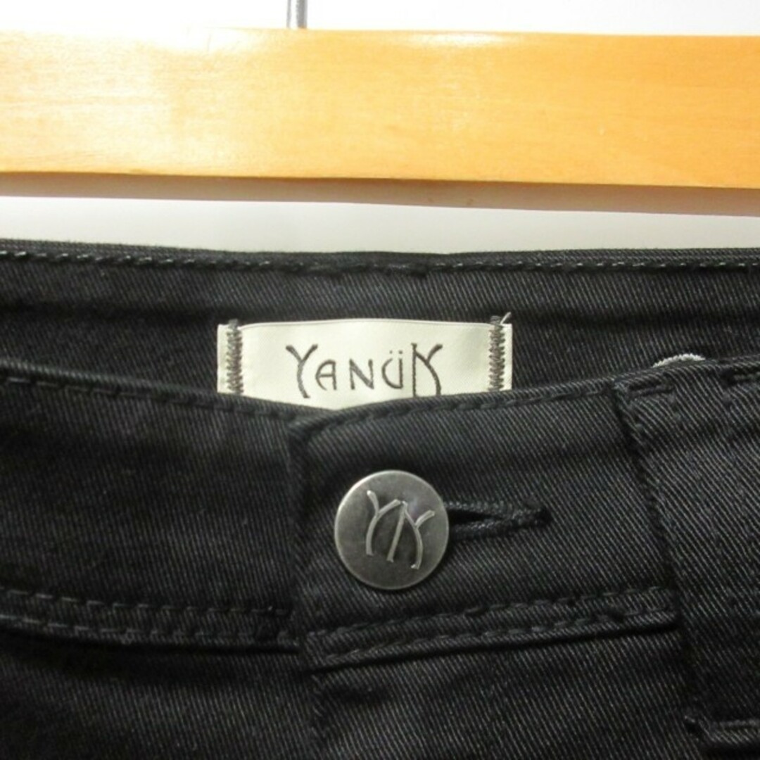 YANUK(ヤヌーク)のヤヌーク YANUK PATRICIA スキニーデニム パンツ 黒 約XS‐S レディースのパンツ(デニム/ジーンズ)の商品写真
