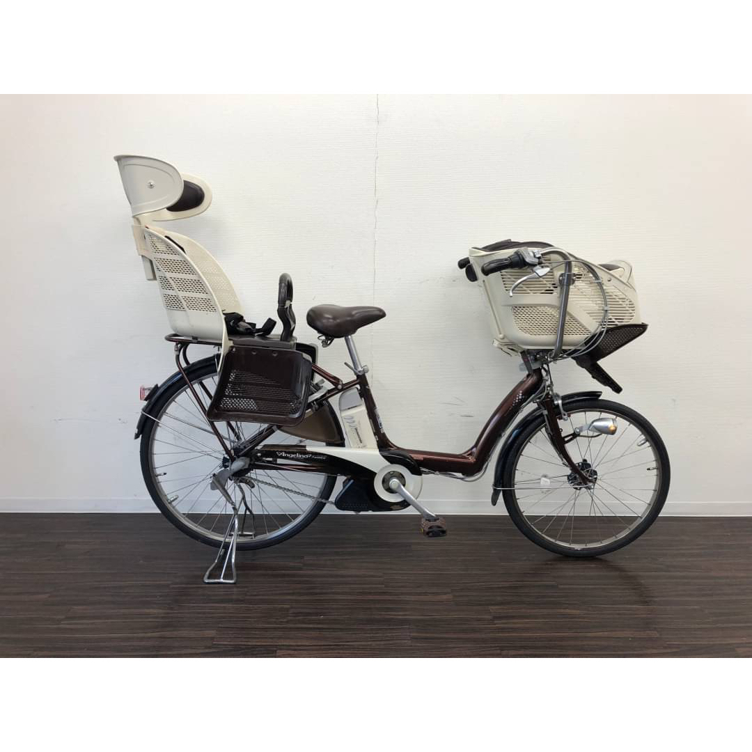 もできます 電動自転車 ブリヂストン アンジェリーノ 26インチ 3人乗り