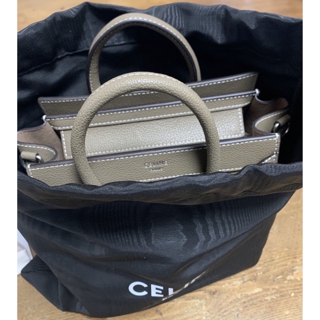 celine(セリーヌ)のセリーヌ ラゲージ ナノショッパー ハンドバッグ 2WAY  レディースのバッグ(ショルダーバッグ)の商品写真