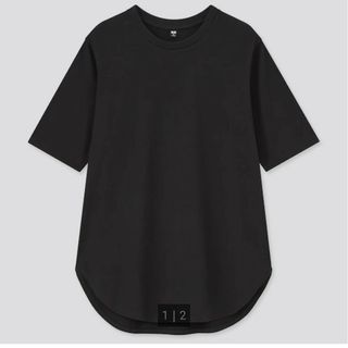 ユニクロ(UNIQLO)のUNIQLO　ラウンドヘムTシャツ(Tシャツ(半袖/袖なし))