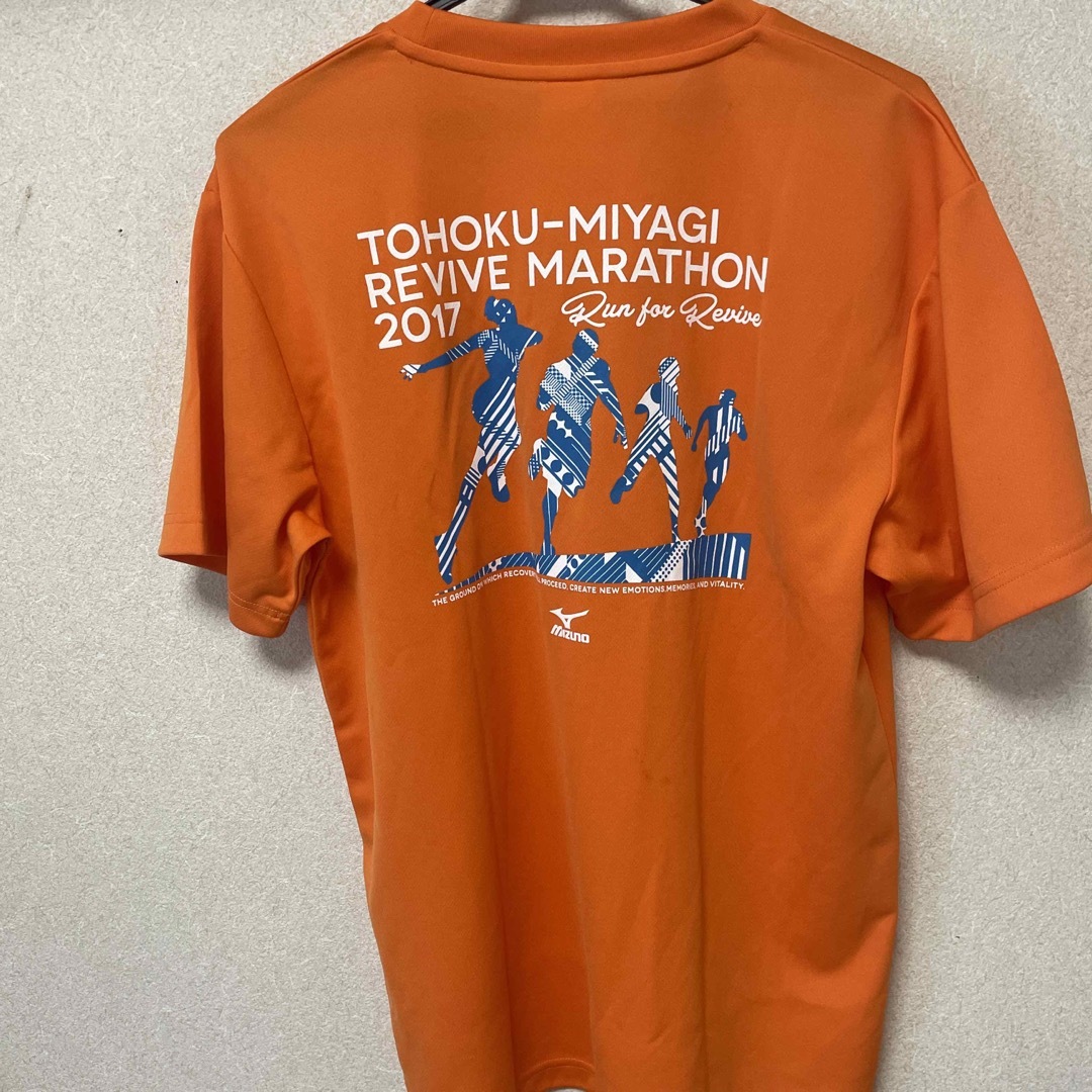 MIZUNO(ミズノ)のMIZUNOミズノ東北宮城マラソンシャツ陸上シャツ スポーツ/アウトドアのランニング(ウェア)の商品写真