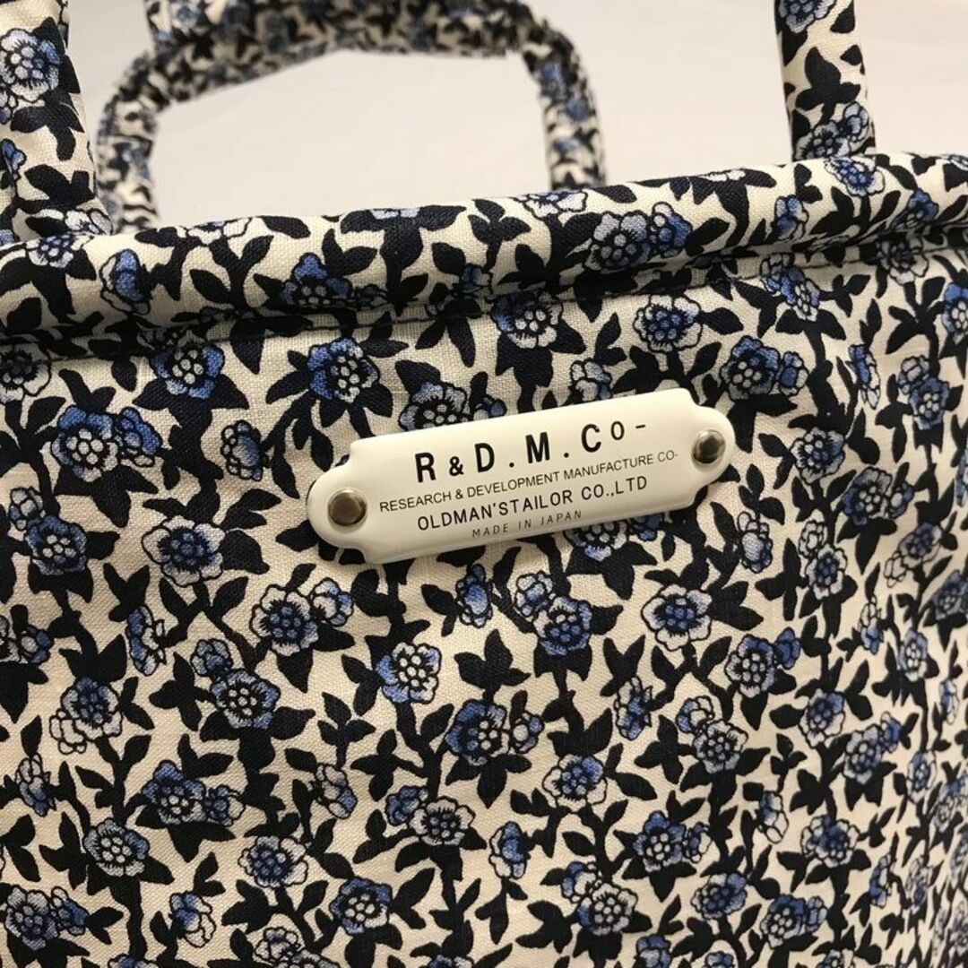 極美品 R&D.M.Co- オールドマンズテーラー マルシェバッグ 小花柄 S-