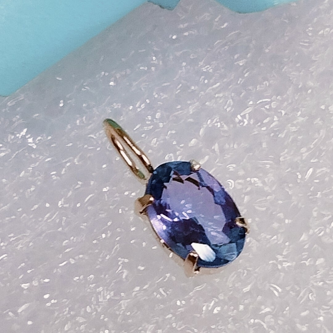 新品K18 イエローゴールド天然石タンザナイトトップ 0.40CT 2番 ... 新品K18イエローゴールド天然石タンザナイトピアス 計0.30CT 1番