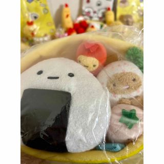 すみっコぐらし おべんとうぬいぐるみ (大) ぬいぐるみセット