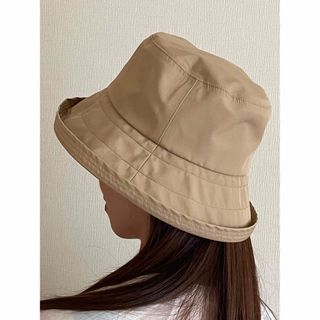 ムジルシリョウヒン(MUJI (無印良品))の無印良品　ベージュ帽子(ハット)