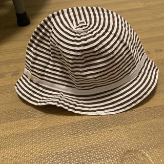 グレヴィ(GREVI)のボーダー　帽子　50cm GREVI(帽子)