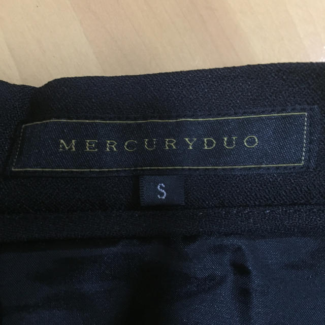 MERCURYDUO(マーキュリーデュオ)のMERCURYDUO スカート 黒 レディースのスカート(ミニスカート)の商品写真