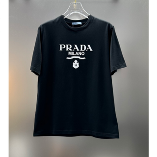 送関込 PRADA モヘア混 半袖ニット 38 | tatihome.com