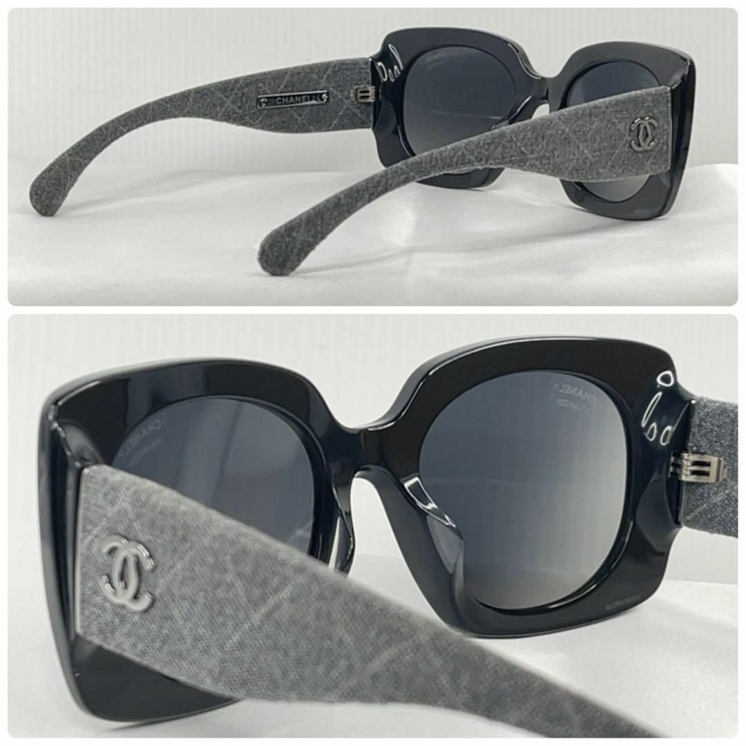 美品!)CHANEL シャネル ココマーク デニム 5406A サングラス-