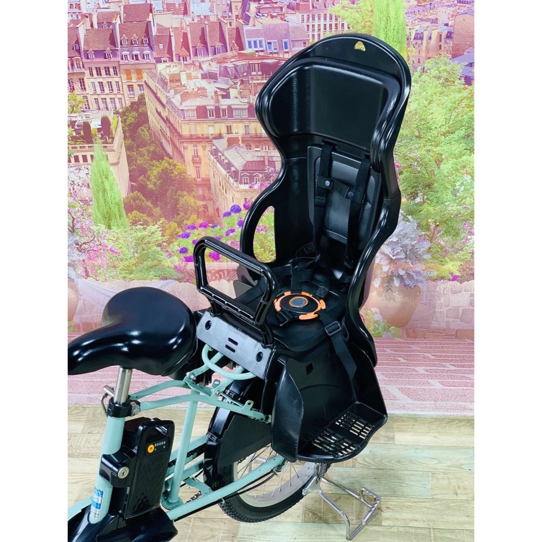 ☆5394子供乗せ電動アシスト自転車パナソニック3人乗り対応20インチ
