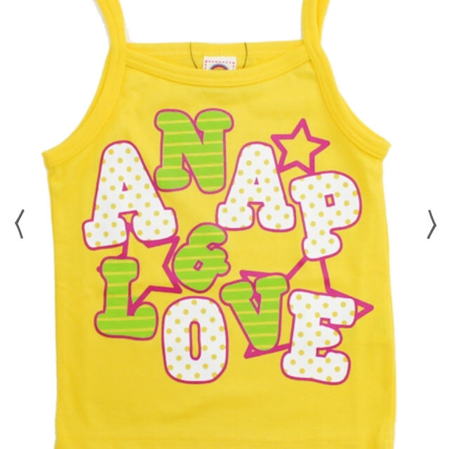 ANAP Kids(アナップキッズ)の新品♡アナップ♡ANAP Kids♡キャミ♡キャミソール♡100 キッズ/ベビー/マタニティのキッズ服女の子用(90cm~)(Tシャツ/カットソー)の商品写真