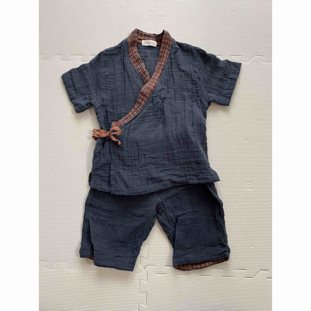 ampersand(アンパサンド)のAmpersand 甚平　110cm キッズ/ベビー/マタニティのキッズ服男の子用(90cm~)(甚平/浴衣)の商品写真