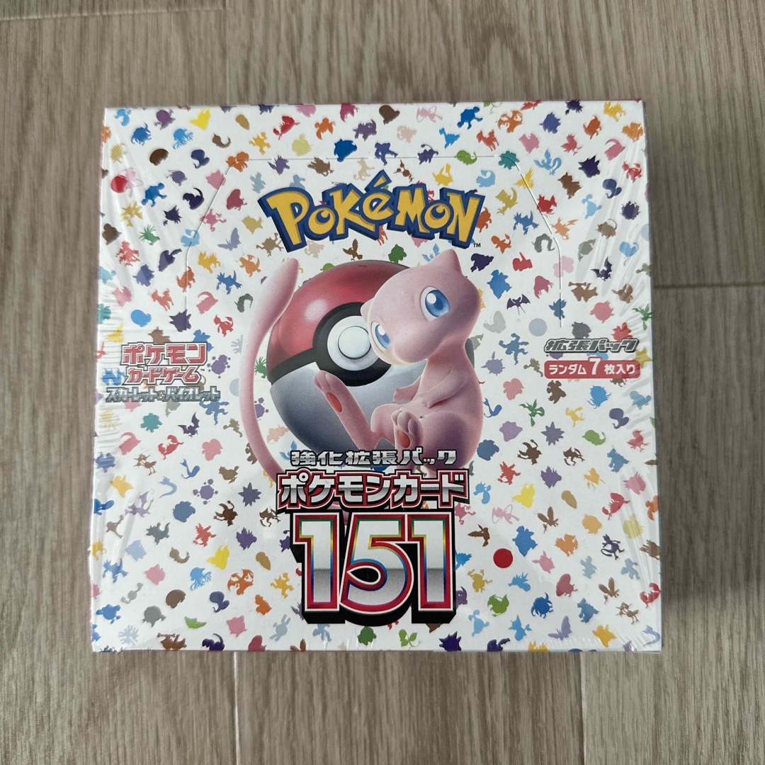 ポケモンカード 151 1BOX 新品未開封シュリンク付き