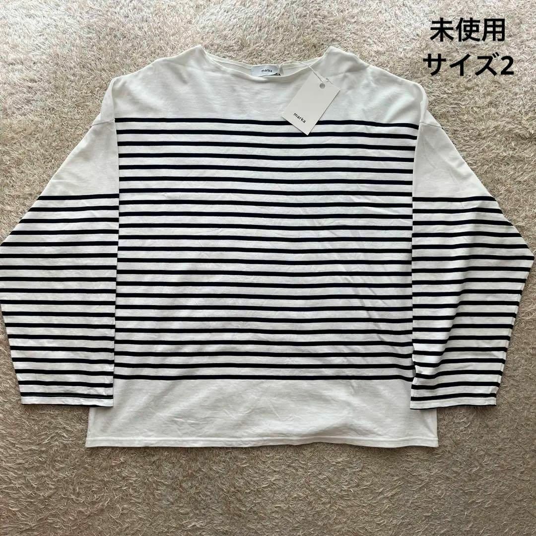 KINEMA border basque shirt Mサイズ オンラインストア新作 メンズ