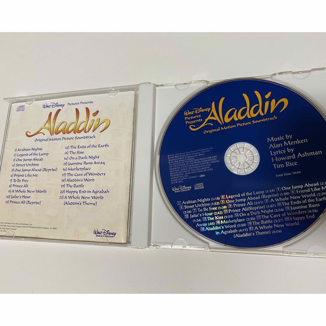 アラジン　オリジナル サウンドトラック エンタメ/ホビーのCD(映画音楽)の商品写真