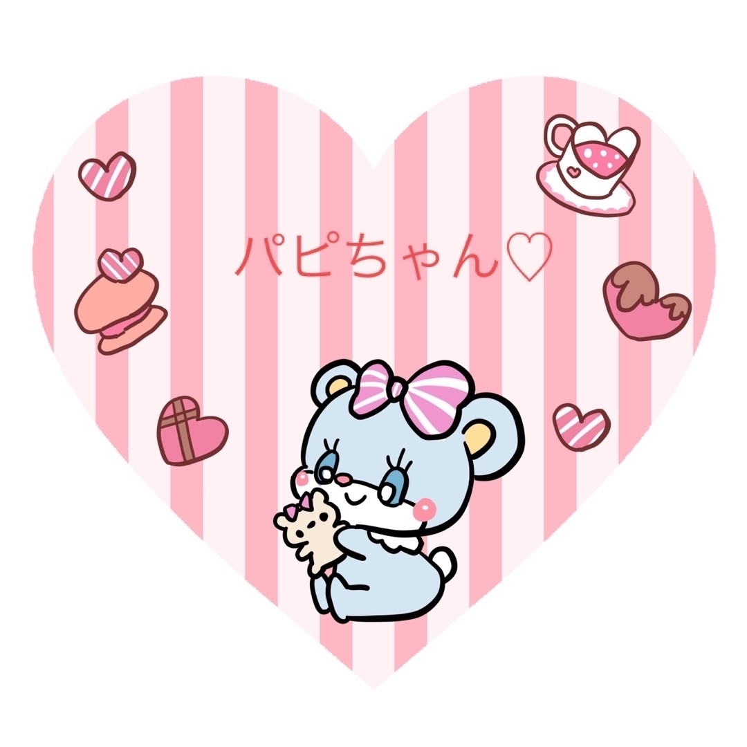 パピちゃん♡ デコパ各種パーツ