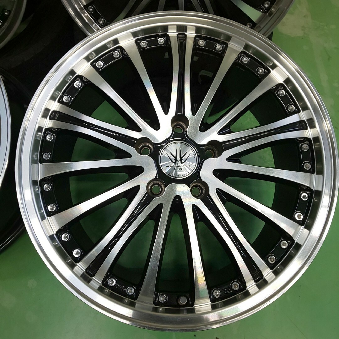 送料無料!BADX 18インチ×新品タイヤサイズ選択自由 215/45R18等