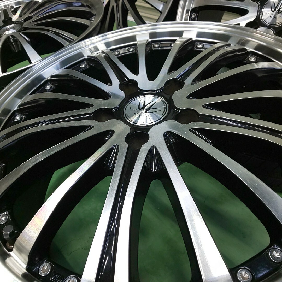 送料無料!BADX 18インチ×新品タイヤサイズ選択自由 215/45R18等