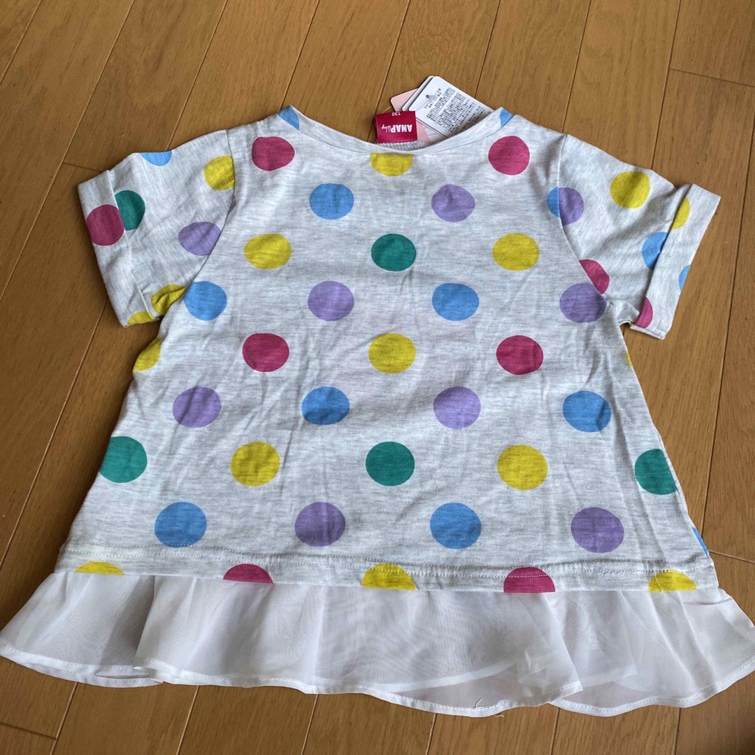 ANAP(アナップ)のANAP Tシャツ　130 キッズ/ベビー/マタニティのキッズ服女の子用(90cm~)(Tシャツ/カットソー)の商品写真