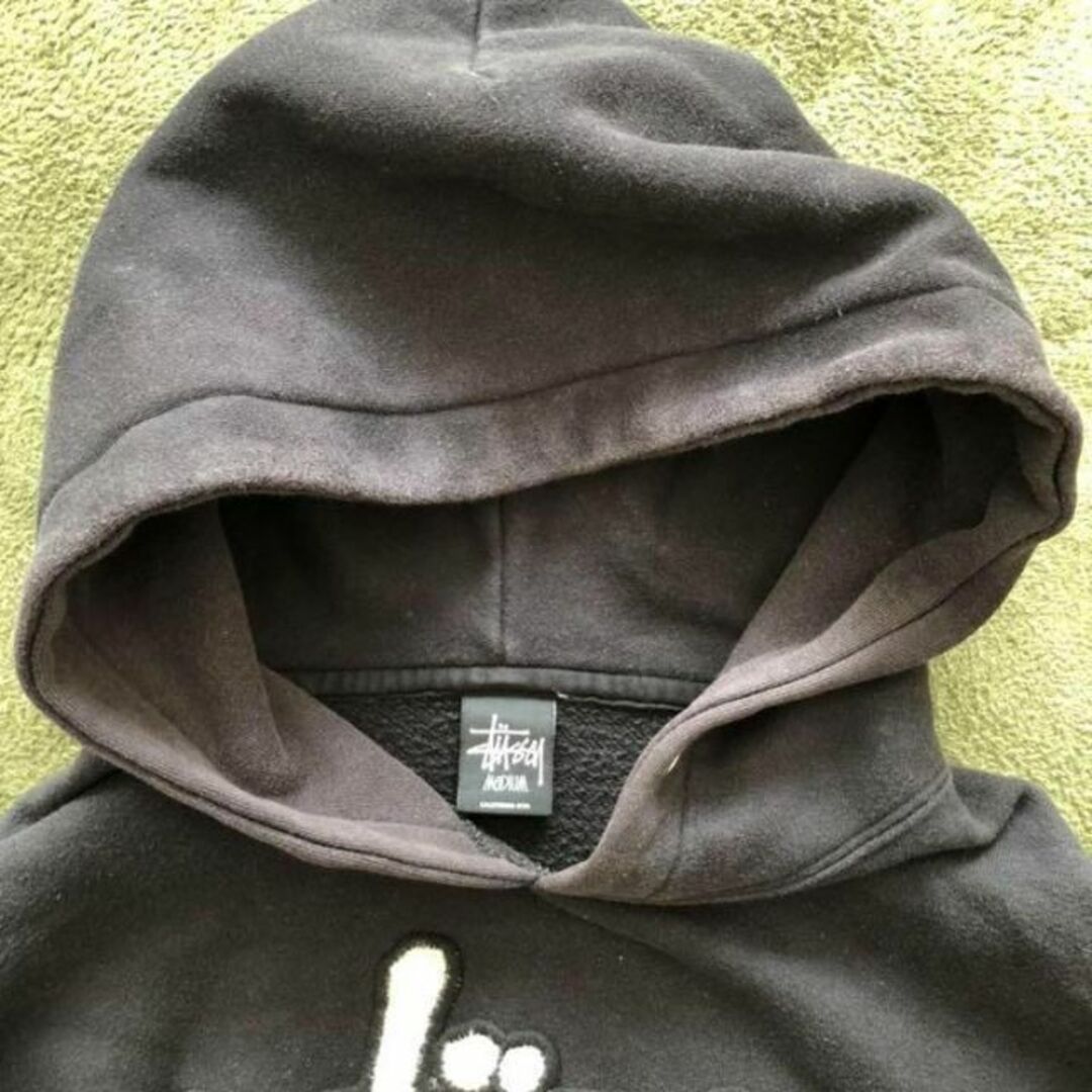通常 1本タイプ STUSSYステューシースウェットパーカー ボアロゴ