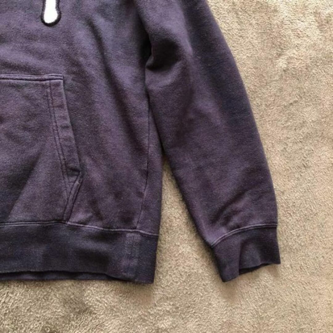 STUSSY - STUSSYステューシースウェットパーカー ボアロゴ ブラックの