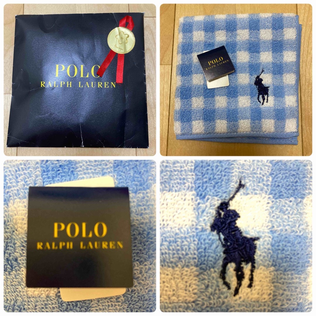 POLO RALPH LAUREN(ポロラルフローレン)のPOLO RALPH LAUREN タオルハンカチ レディースのファッション小物(ハンカチ)の商品写真