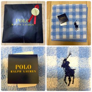 ポロラルフローレン(POLO RALPH LAUREN)のPOLO RALPH LAUREN タオルハンカチ(ハンカチ)