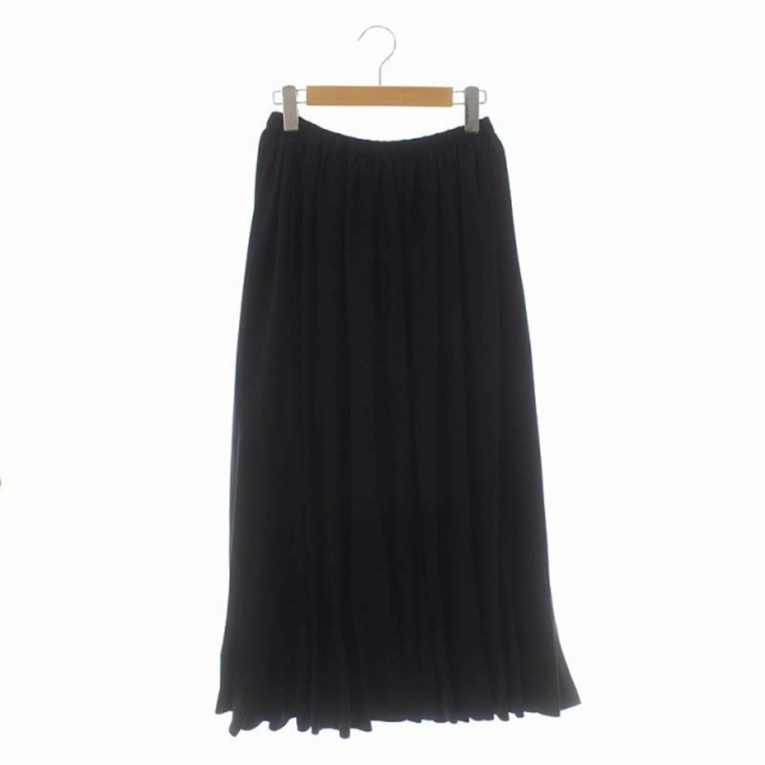 エンフォルド 22AW PEライトジョーゼット ゴムタックSKIRT スカート