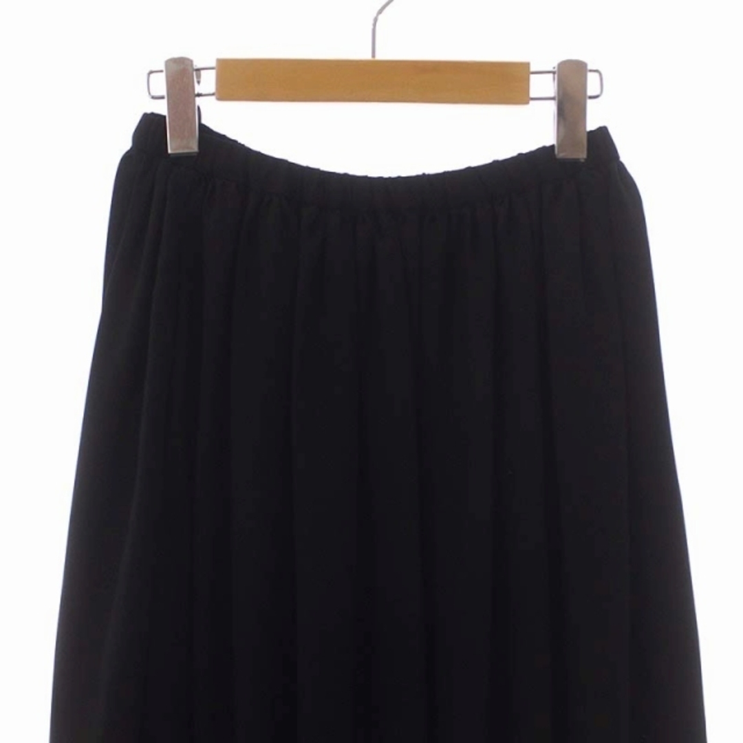 エンフォルド 22AW PEライトジョーゼット ゴムタックSKIRT スカート