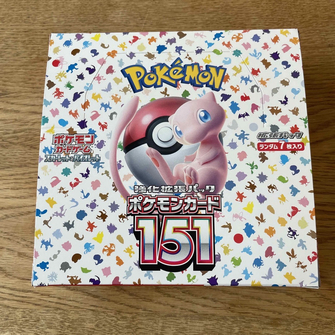 ☆ポケモンカード 151 1BOX シュリンクなし☆