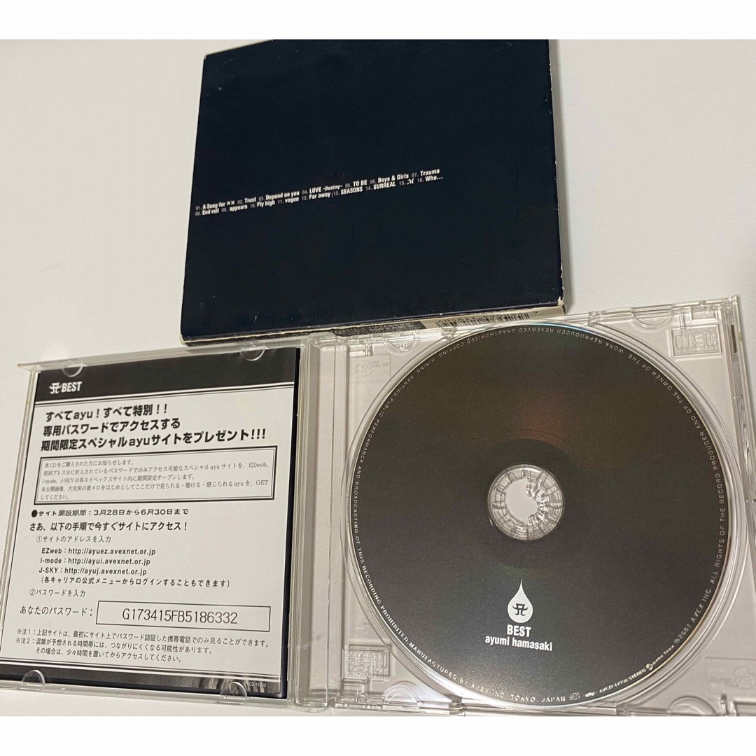 浜崎あゆみ　A BEST エンタメ/ホビーのCD(ポップス/ロック(邦楽))の商品写真