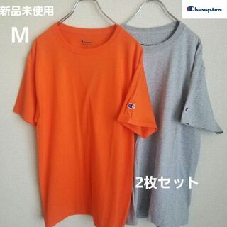 チャンピオン(Champion)の新品未使用 チャンピオン tシャツビックサイズM(XL～)2枚セット(Tシャツ/カットソー(半袖/袖なし))