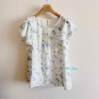 レッセパッセ(LAISSE PASSE)の【美品‼︎】花柄ブラウス(シャツ/ブラウス(半袖/袖なし))