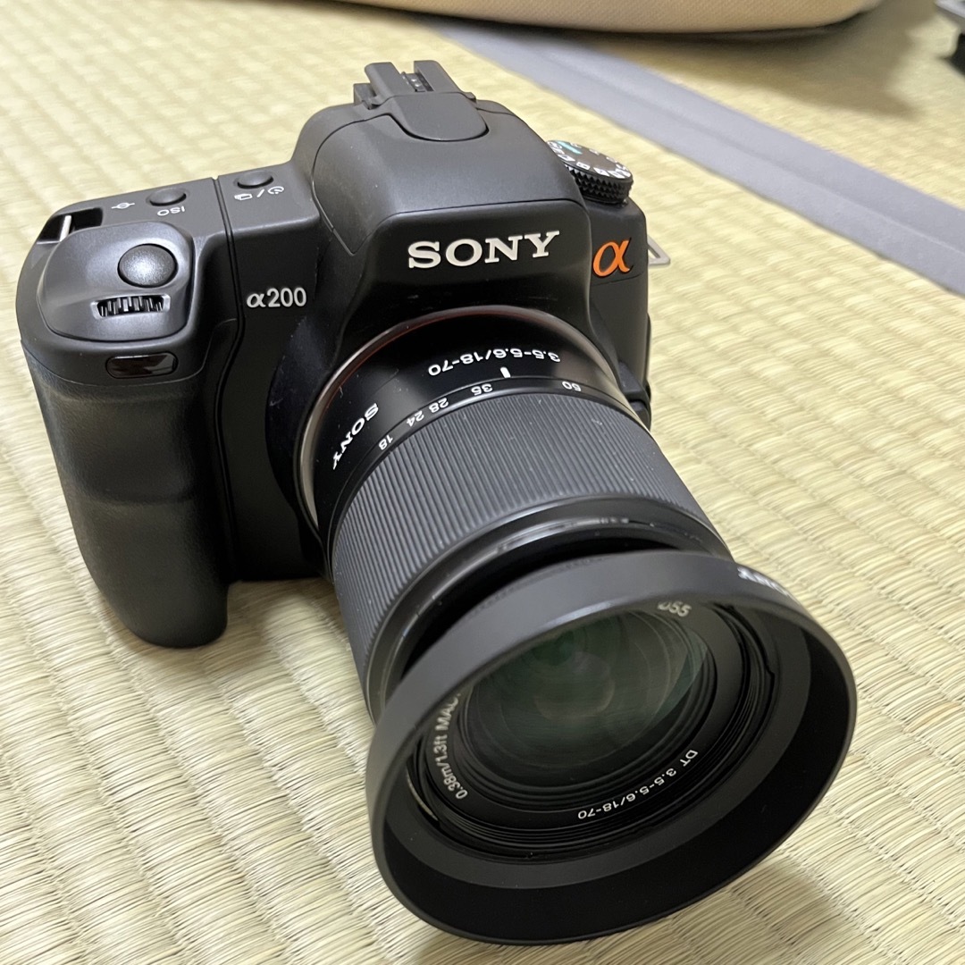 驚きの破格値 ソニー SONY デジタル一眼 DSLR-A200K α200 ズームレンズ 4XBkJ-m56886739167 