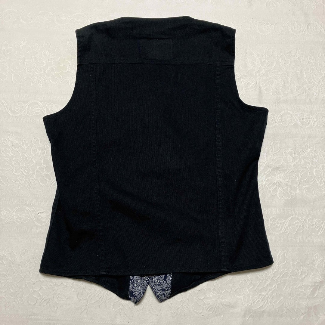 Levi's - リーバイス ブラックデニム ベストの通販 by まさ's Levi's - リーバイス ブラックデニム ベストの通販 by まさ's