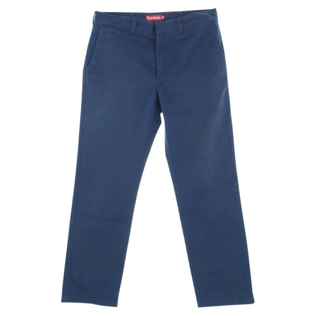 Supreme シュプリーム パンツ 13FW Work Pant ワーク パンツ Dark Teal ダークティール ネイビー系 32約1055cmウエスト