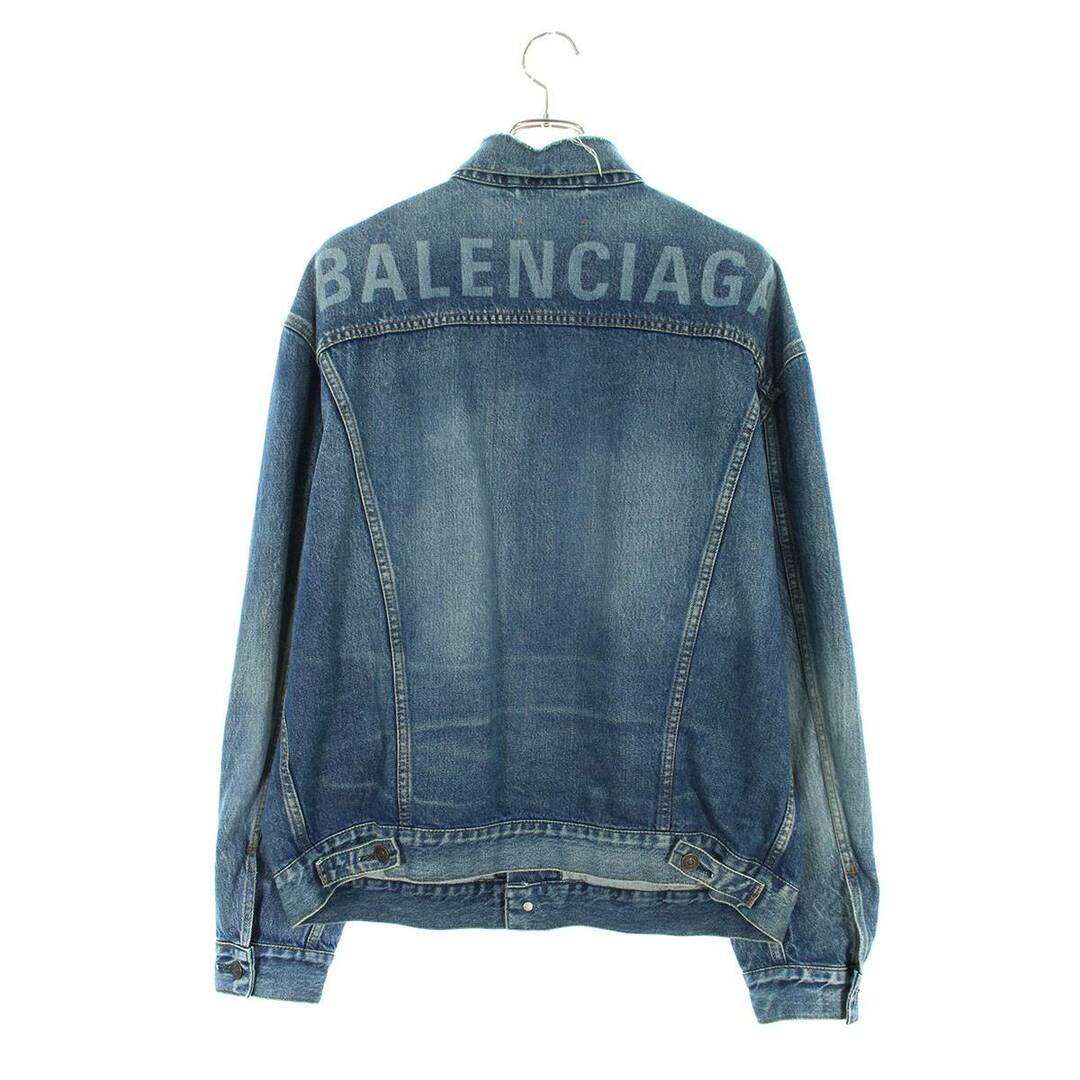 Balenciaga - バレンシアガ 529177 TBP46 バックロゴプリントデニム