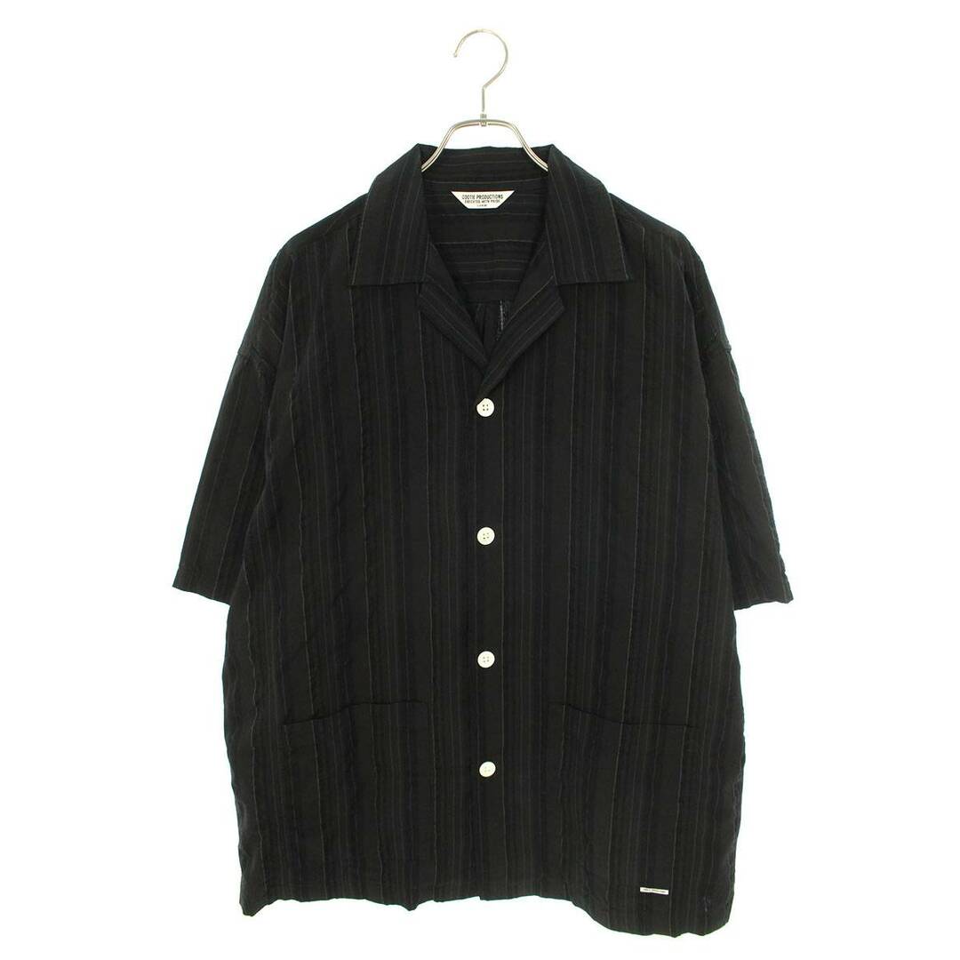 未開封新品 COOTIE 23SS ストライプサッカークロスオープンカラー