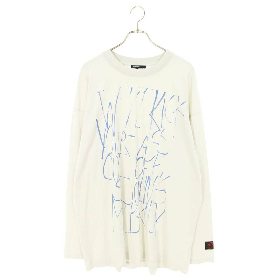 RAF SIMONS(ラフシモンズ)のラフシモンズ  231-139A フロントプリント長袖カットソー  メンズ XL メンズのトップス(Tシャツ/カットソー(七分/長袖))の商品写真