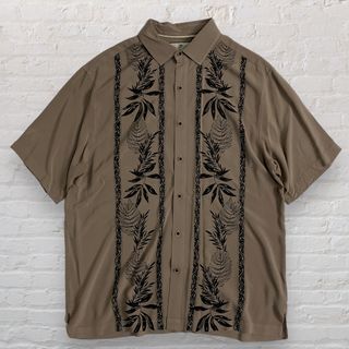 貴重 レア【Seven Palm】vintage USA古着 ボタニカル(シャツ)