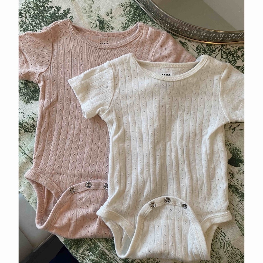 H&M - H&M ベビーロンパース半袖✨2枚の通販 by 𝐈𝐓𝐒𝐌𝐄'𝐬