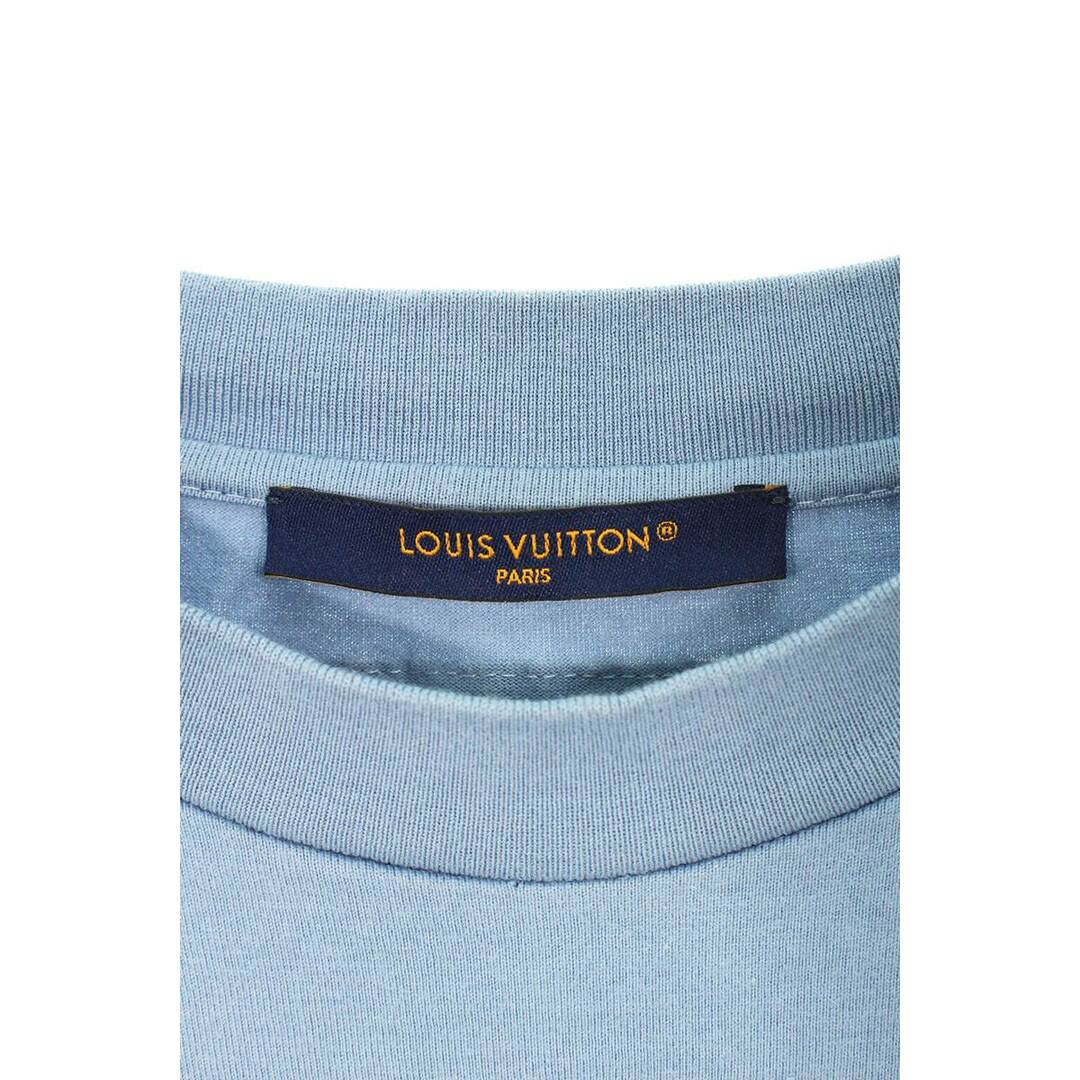 ルイヴィトン RM232Q DT3 HNY55W エンボスLVロゴTシャツ メンズ XL