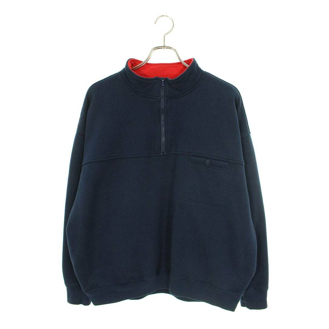 シュプリーム  22AW  Washed Half Zip Pullover ウォッシュドハーフジップスウェット メンズ M