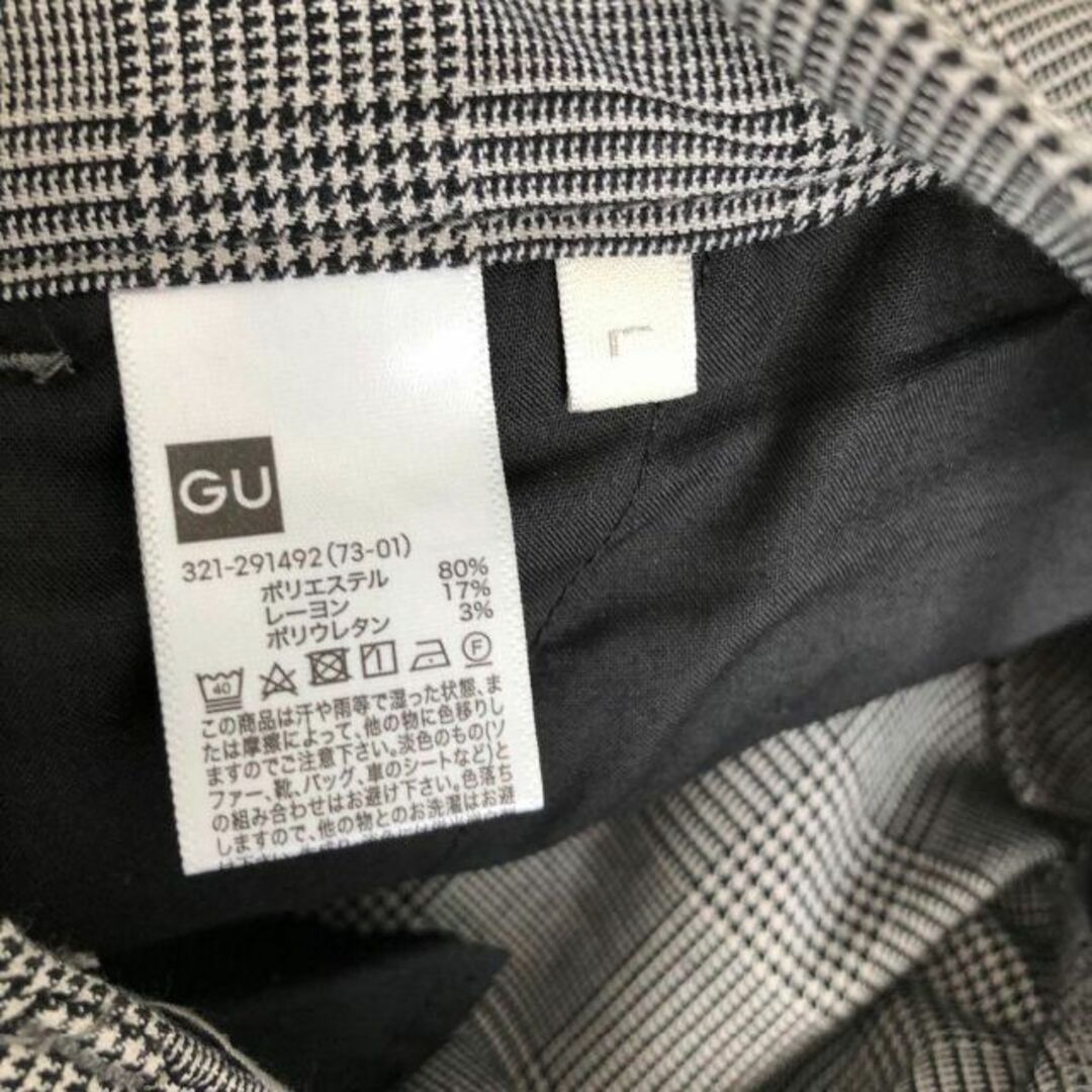 GU - GUジーユーセットアップスーツ チェック柄 千鳥格子 春夏用の通販