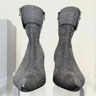 Balenciaga - BALENCIAGA グレー Essex アンクルブーツ ショートブーツ