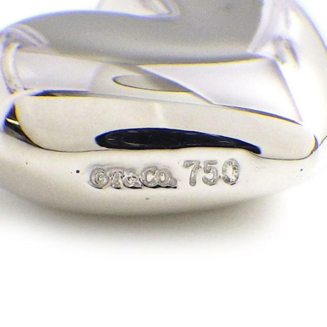 (新品仕上げ済)ティファニー TIFFANY ハート ロック ダイヤ ネックレス K18 WG × ダイヤモンド 3石 9024
