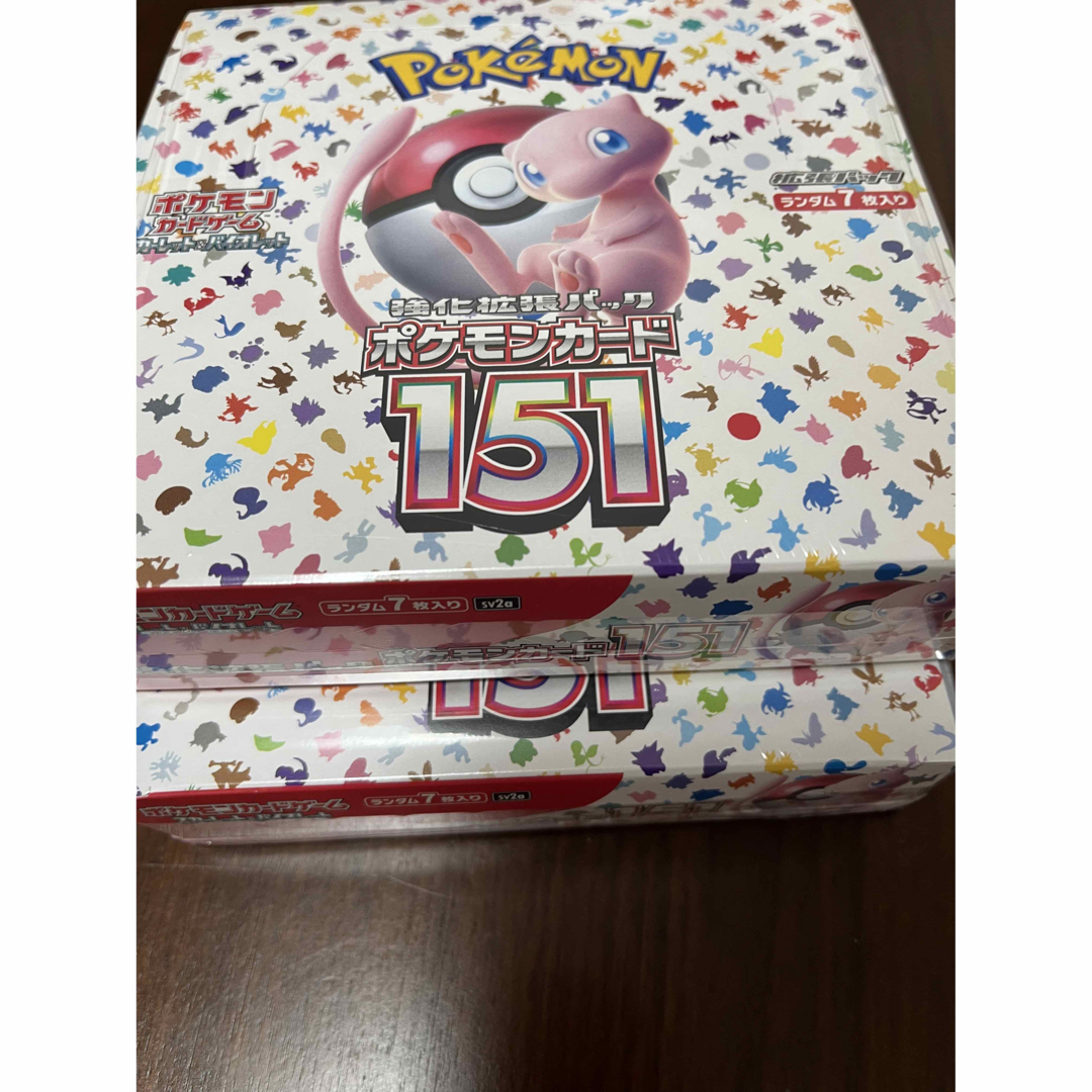 シュリンク付き☆ポケモンカード 151 BOX