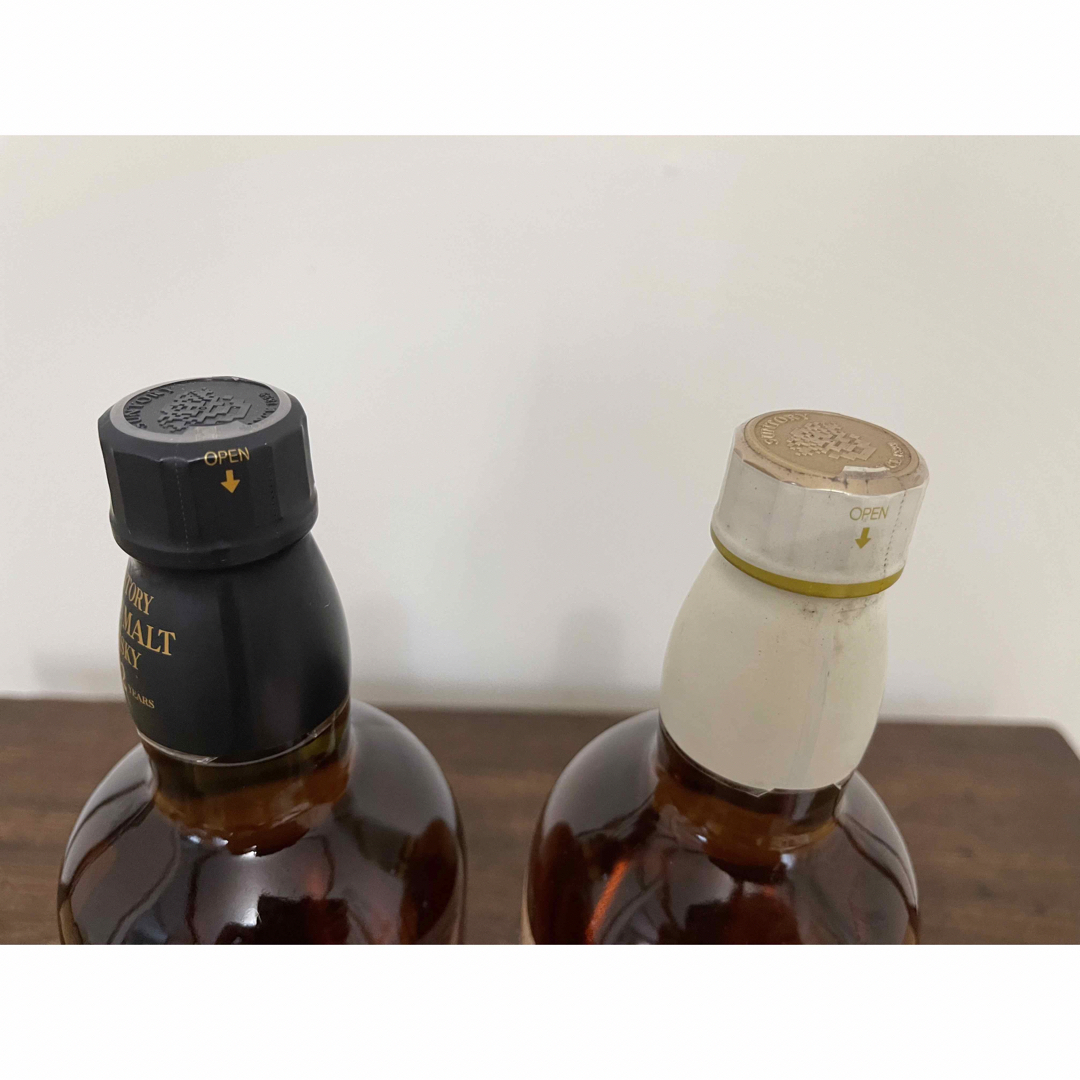 白木/黒塗り サントリー 北杜 未開栓 660ml 2本セット ウイスキー
