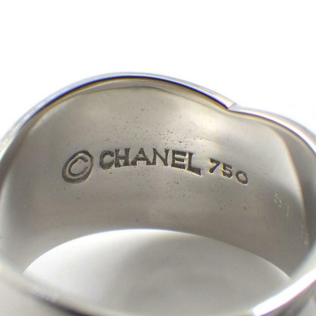 シャネル CHANEL リング ボルディック シグネチャー ワイド リボン