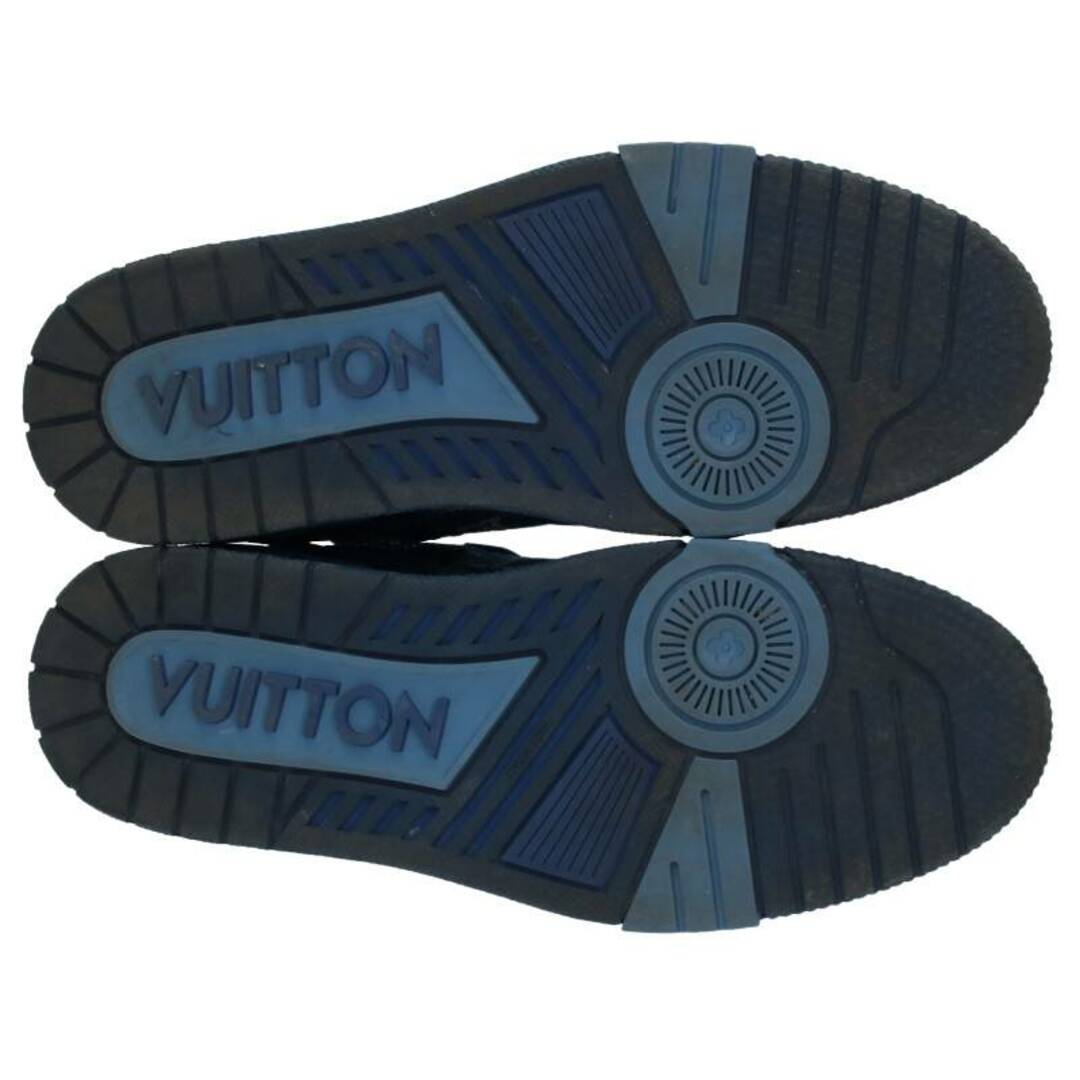 LOUIS VUITTON(ルイヴィトン)のルイヴィトン ×NIGO  LV トレイナー・ライン モノグラムデニムスニーカー メンズ 7.5 メンズの靴/シューズ(スニーカー)の商品写真